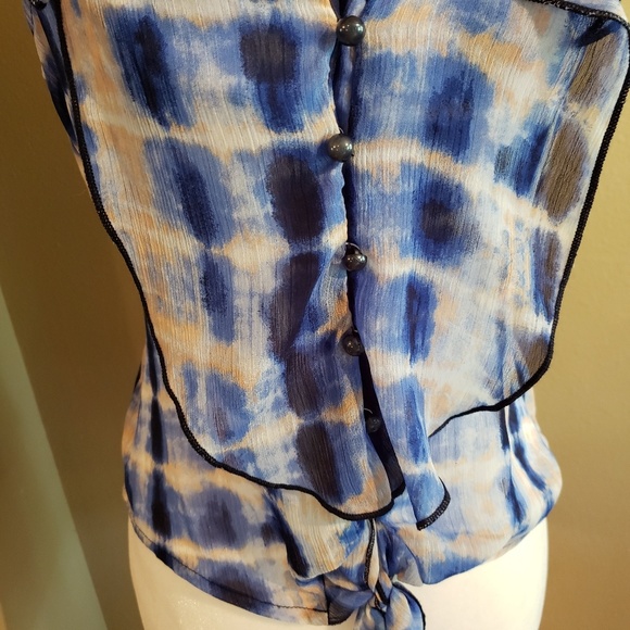 5 for $20!! Heartsoul tie dye button up tank - Picture 4 of 7